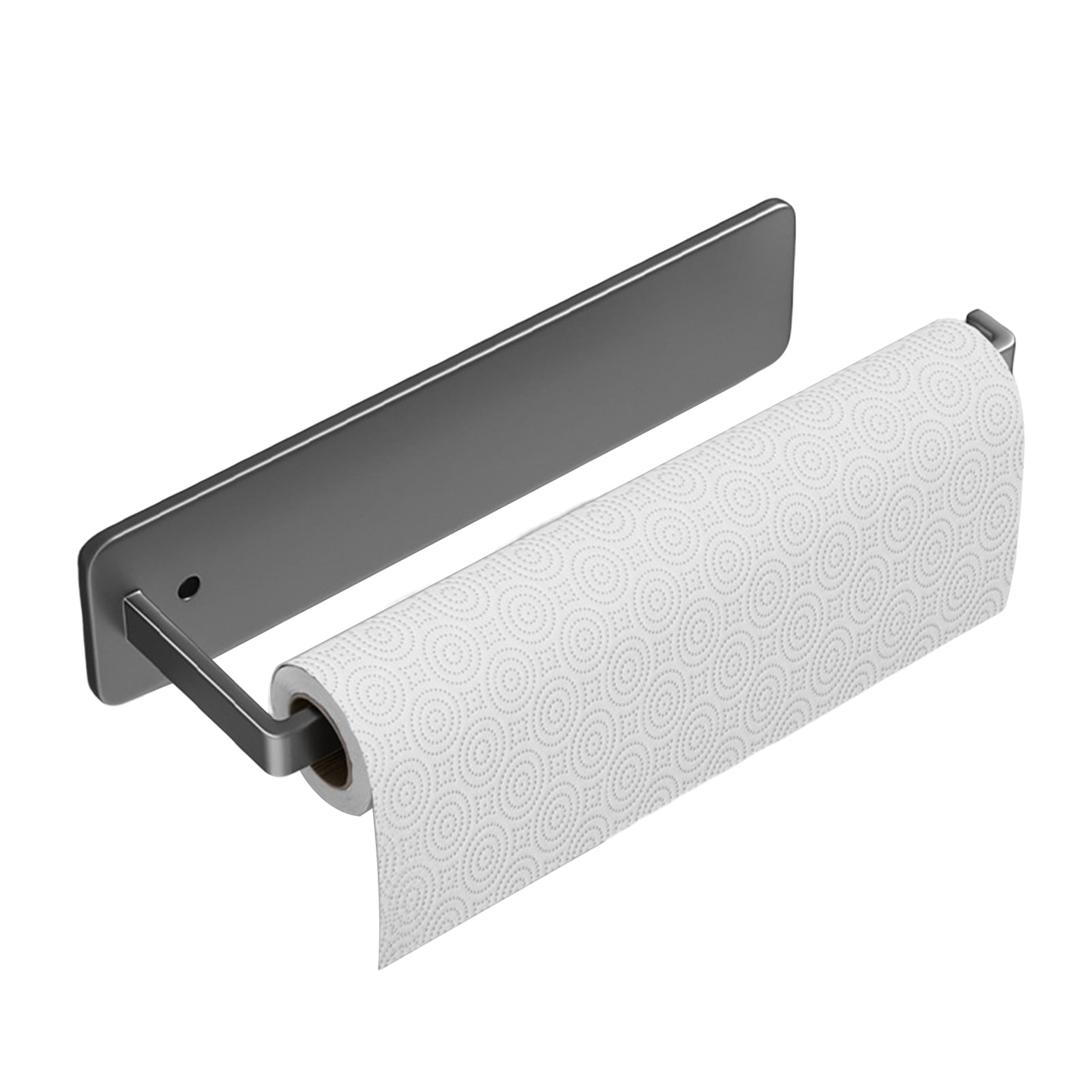 Punchfree Paper Towel Rack Wall Mount Strong Loadbearing