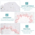 thumbnail image 2 of MasteelfCA 2pcs Waterproof Shower Caps Satin Beauty Caps Bathing Caps Bathroom Caps, 2 of 8