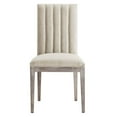 thumbnail image 5 of Maisonette French Vintage Tufted Fabric Dining Side Chairs Set of 2-EEI-6052-BEI, 5 of 7