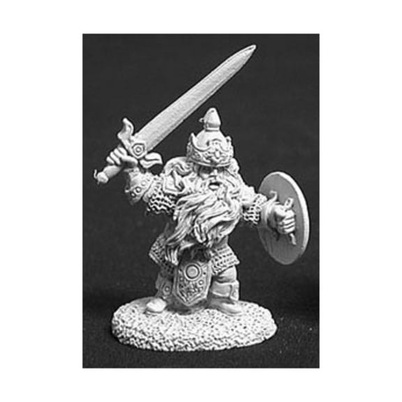 Norin Silverbeard - King of Thargall w/Sword & Shield New