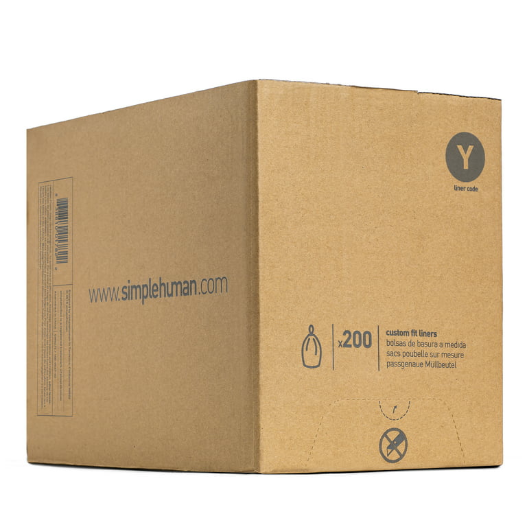 simplehuman Code J 20-Pack 30-40-Liter Custom Fit Liners