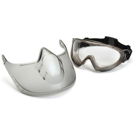 

PYRAMEX GG504TSHIELD CLEAR H2X ANTI-FOG LENS WITH FACE SHIELD