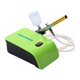 thumbnail image 1 of Kit de aerógrafo multifuncional con compresor Juego de aerógrafo de mano de doble acción Presión aju CACAGOO Verde, 1 of 7