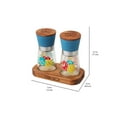 thumbnail image 2 of The Pioneer Woman Fancy Flourish 3-Piece Salt & Pepper Grinder Set, 2 of 12