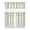 White-244, variant on Kids Cartoon Car Kitchen Curtains Tier and Valance Set, Truck Tractor Excavator Fire Truck Construction Vehicle Pattern, Rod Pocket Window Curtain Set for Nursery or Playroom