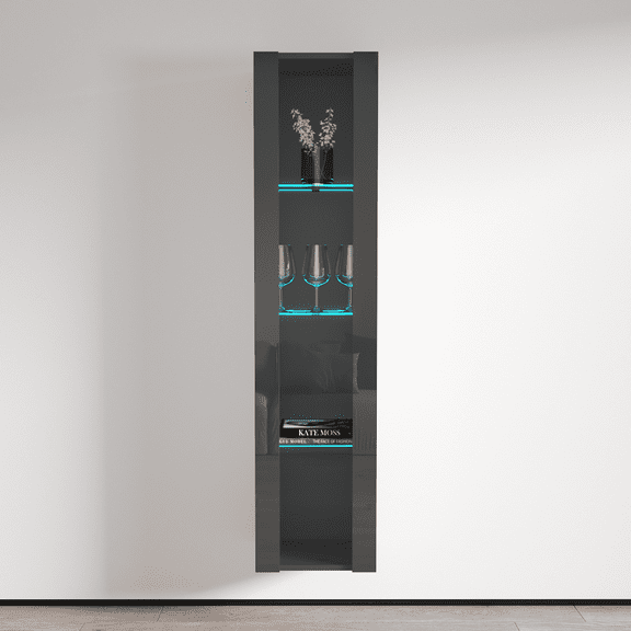 Fly Type-41 Wall Mounted Floating Bookcase Cabinet