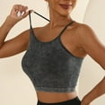 thumbnail image 5 of SRZYMJ Women Lace Bra Women's Sports Bra Knit Padded Push Up Support Racerback Thin Strap Activewear for Yoga Gym Fitness Training Comfort, 5 of 6
