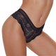 thumbnail image 1 of Gibobby Braguitas Slim Fit Calzoncillos de tanga de encaje vacío de encaje de color sólido sexy para mujer(Negro， L), 1 of 4