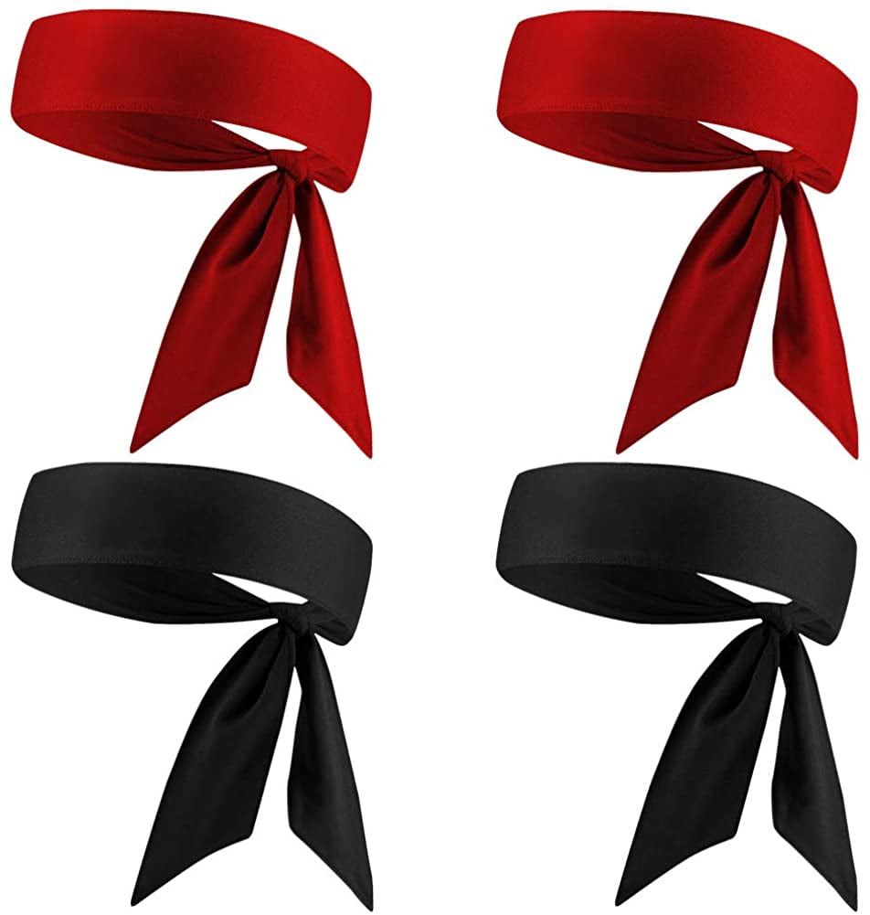 Head Tie Hair Back Band Sports Headband Men Women Ninja Bandana Wrap Sweatband 
