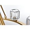 thumbnail image 5 of Elegant Lighting Cadence 32 Inch Chandelier In Satin Gold, 5 of 8