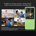 thumbnail image 4 of Mp3 & Mp4 Players with 1.8Inch Screen, Large Memory Capacity, Lightweight And Portable for Exercising, Traveling, Supports MP3, WMA, OGG, WAV, APE, FLAC, AAC LC, ACELP Formats - Green, 4 of 7