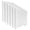 White, variant on Blackout Paper Window Blinds 6 Pack 36" x 72" Temporary Cordless Stick On Shades