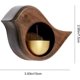 thumbnail image 5 of Timbres de madera - Timbre magnético con forma de pájaro | Entrada de tienda con ventosa, 5 of 5