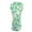 Green Hibiscus, variant on Yuyamidu Tropical Hibiscus Golf Club Head Cover Colorful Flowers Golf Head Protective Cover Waterproof PU Leather Driver Fairway Wood Hybrid Head Cover for Women