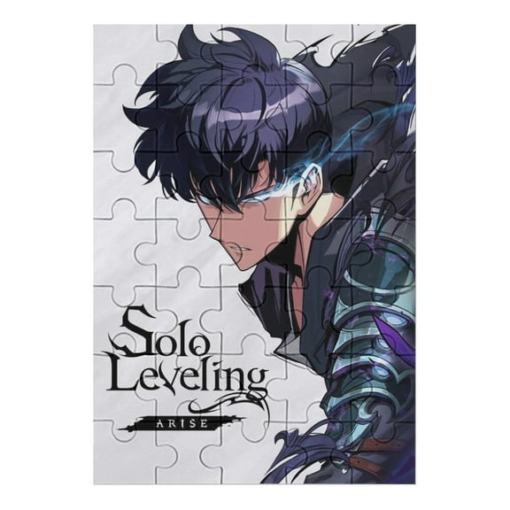 Solo Leveling Jigsaw Puzzle, Wood Puzzles Adult, 35 PCS Jigsaw Puzzle for Adults Challenging Puzzle Perfect for Game Nights