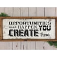 thumbnail image 2 of CrafTreat Motivational Quotes Bundle Stencil for Painting and Crafting - 5 Pcs - 6"x6" each, 2 of 7