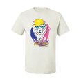 thumbnail image 2 of Funny Lion Tiger King Hey All You Cool Cats and Kittens | Mens Animal Lover Graphic T-Shirt, White, 4XL, 2 of 3