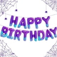 thumbnail image 1 of Spider Theme Happy Birthday Banner Party Decorations Balloons Letters Signs Superhero Party Supplies for Boy, 1 of 6