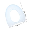 thumbnail image 2 of UPOUART Cubierta Para Asiento De Inodoro Reutilizable En PVC Antideslizante Y Lavable Para En Casa, 2 of 8