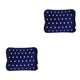 thumbnail image 1 of Inteprter Bolsa de agua caliente Dot, calentador de manos eléctrico de invierno, botella de agua caliente, bolsa de agua caliente de terciopelo a prueba punto azul profundo 2piezas Inteprter CBP049563, 1 of 5