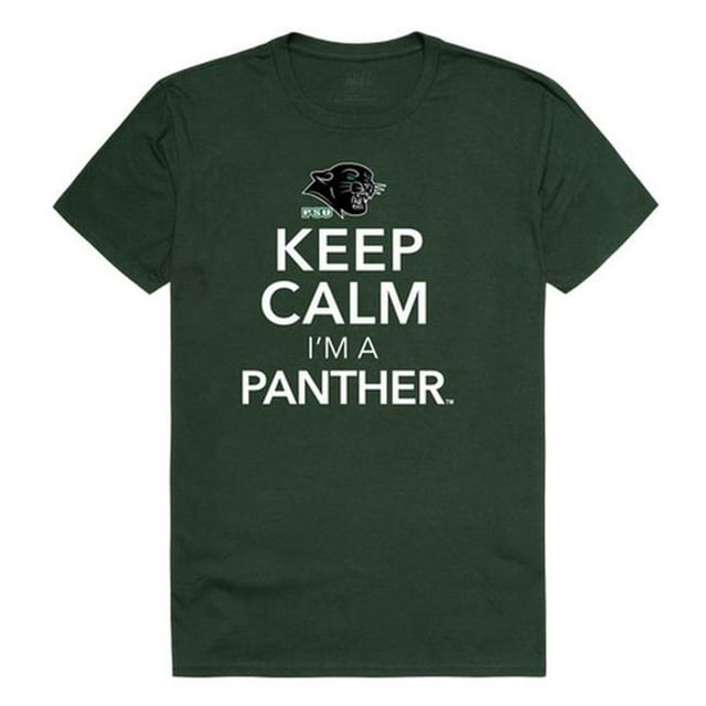 W Republic 523-457-FOR-04 NCAA Plymouth State Panthers T-Shirt Keep Calm, Vert Forêt - Extra Large