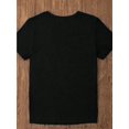 thumbnail image 3 of Women'S 80'S Girl Graphic Tee, Short Sleeve Crew Neck T-Shirt, Cotton Knit Fabric, Medium Stretch, Regular Fit, Spring/Summer Casual Top, Alphabet Pattern, YOUNG Clothing, 3 of 6