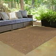 thumbnail image 4 of Unique Loom Outdoor Botanical Collection Area Rug - Vine (8' x 11' 4" Rectangle Light Brown/Brown), 4 of 10