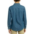 thumbnail image 4 of U.S. Polo Assn. Boys Long Sleeve Button Down Denim Shirt, Sizes 4-18, 4 of 4