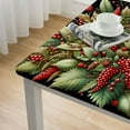 thumbnail image 4 of Christmas Tablecloth , Washable Table Cover for Party Picnic Dinner Decor, 4 of 7