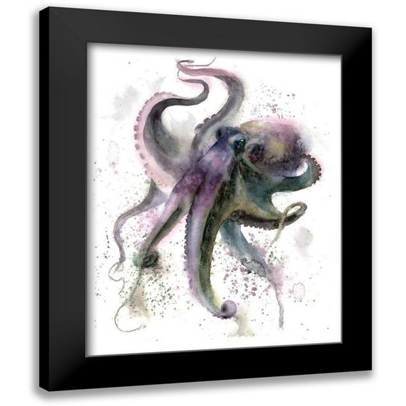 Shefranov, Olga 20x24 Black Modern Framed Museum Art Print Titled - Octopus II