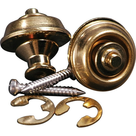 DUAL DESIGN STRAPLOCK BRASS