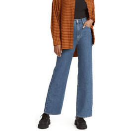 Levi's FLOW STYLE Women's Wedgie Straight-Leg High Rise Crop