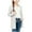 White, variant on talentlend Girls Cardigan Open Front Casual Lightweight Long Cardigans Loose Cute Outerwear with Pockets