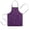 Halloween Purple Spider, variant on Halloween Purple Spider Web Pattern Kids Aprons for Girls and Boys,Adjustable Neck Strap Toddler Aprons for Kids Cooking Baking