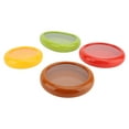 thumbnail image 1 of Caja De Almacenamiento De Frutas Y Verduras, Sellada, Fácil De Limpiar, Versátil, Reutilizable, Caja De Almacenamiento De Frutas De Silicona De 4 Piezas Para Aguacate, 1 of 7