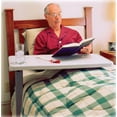 thumbnail image 4 of Carex Adjustable Overbed Table with Wheels for Hospital and Home Use, Adjustable and Portable, 4 of 9