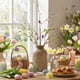 thumbnail image 1 of Easter Foam Berry Egg Floral Cuttings Artificial Spring Centerpiece for Table Decor 1-Pack, 1 of 6