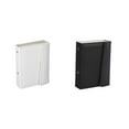 thumbnail image 7 of Linyer Jewelry Book Three Layers Mirror Waterproof Storage Bag Portable Solid Travel Organizer Necklaces Rings Bracelets Black, 7 of 7