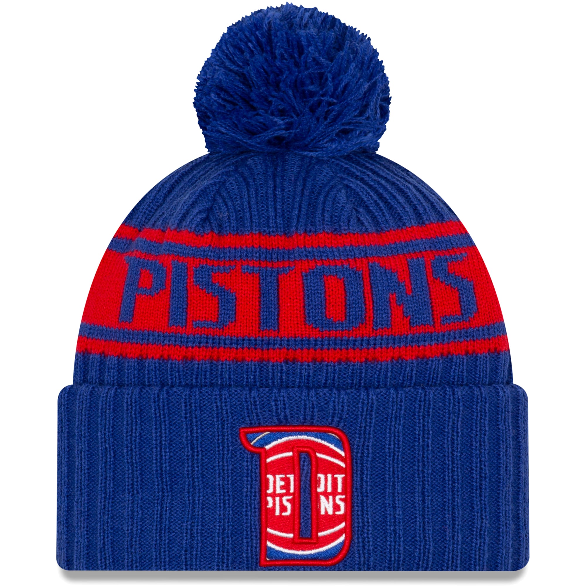Men's New Era Royal Detroit Pistons 