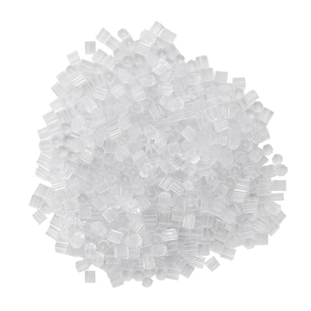 Earring Backs Plastic Clear Backings Pierced Stoppers Stabilizers