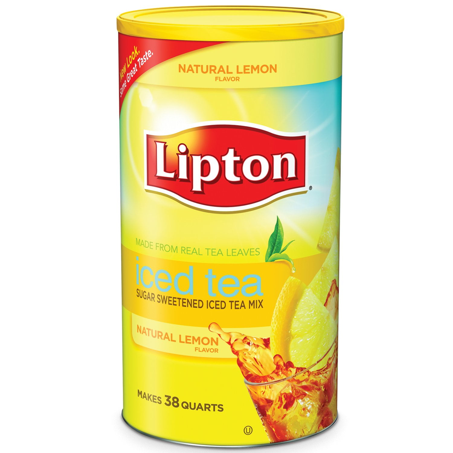 Lipton Lemon Iced Tea with Sugar Mix (6 lb. 4 oz. can, makes 38 quarts