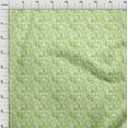 thumbnail image 3 of oneOone Cotton Cambric Light Green Fabric Texture & Triangle Geometric Fabric For Sewing Printed Craft Fabric By The Yards 42 Inches Wide, 3 of 4