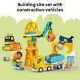 thumbnail image 5 of LEGO DUPLO Town 3 in 1 Construction Site and Vehicles Toys for Toddlers - Pretend Play Set for Boys & Girls, Ages 3+ - Building Blocks for Fine Motor Skills Practice - Gift for Birthdays - 10476, 5 of 7