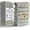 Gray - Set of 6, variant on Thick Black 100% Cotton Wash Cloths for Showering Body and Face - 12"X12" 12 Pack Washcloths - Small Terry Towel Bath Rags for Adults and Kids Bathroom - Soft Absorbent