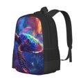 thumbnail image 1 of Balery Starry Sky Turtle Mochila para hombre y mujer - Tela Oxford 600D resistente - Gran capacidad, resistente al agua, ideal para la escuela, viajes y senderismo, 1 of 6