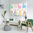 thumbnail image 3 of XMXT Wall Tapestry, Cute Cartoon Alpacas Wall Decor Tapestry for Bedroom, 60 x 40 inches, 3 of 9