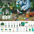 thumbnail image 4 of COCOBELA 111Pcs Garden Tools Set Succulent Tools Set, Heavy Duty Aluminum Manual Garden Kit Outdoor Gardening Gifts Tools for Men Women, 4 of 10