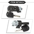 thumbnail image 5 of Unique Bargains No.3B0905855C Ignition Lock Cylinder w/ Keys for Volkswagen Beetle Ignition Switch Cylinder, 5 of 6