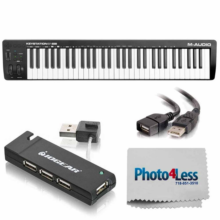 M-Audio Keystation 61 MK3 61-Key Semi-Weighted USB-MIDI Controller