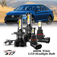 thumbnail image 1 of Juego Combinado de Bombillas LED Volkswagen Vento 2014-2019 para Luz Alta/Baja + Antiniebla, Kit de 4 Unidades: 2x 9003/H4 para Faros Principales + 2x 9005/9145/H10 para Faros Antiniebla, 1 of 12